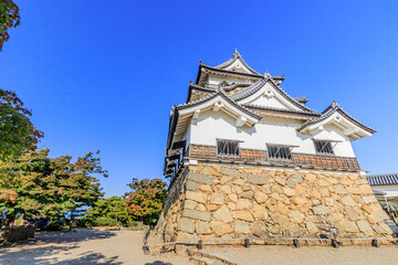 秋の彦根城　滋賀県彦根市　
Autumn Hikone castle Shiga-ken Hikone city