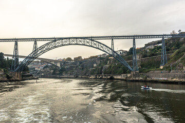 Bridges in Porto city in Portugal