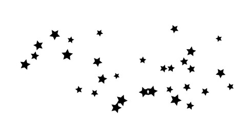 Star confetti. 