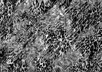 abstract animal skin pattern 