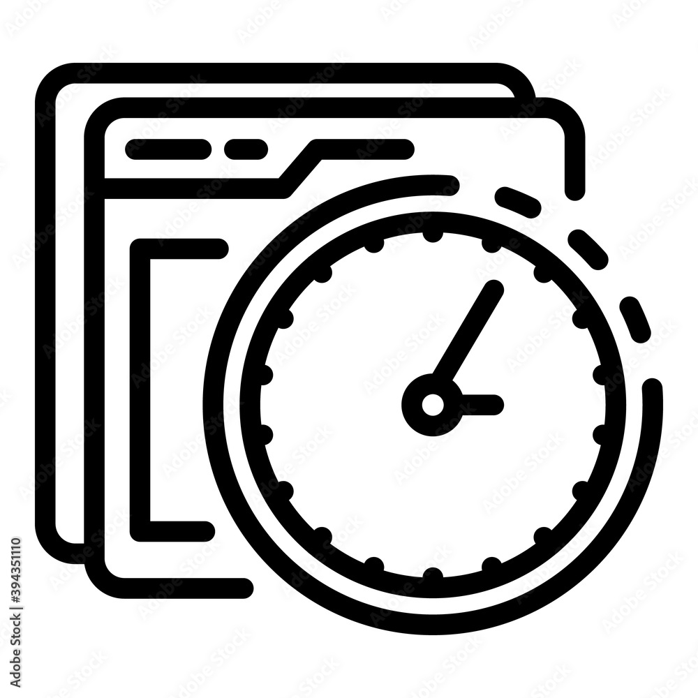 Poster internet connection icon. outline internet connection vector icon for web design isolated on white b
