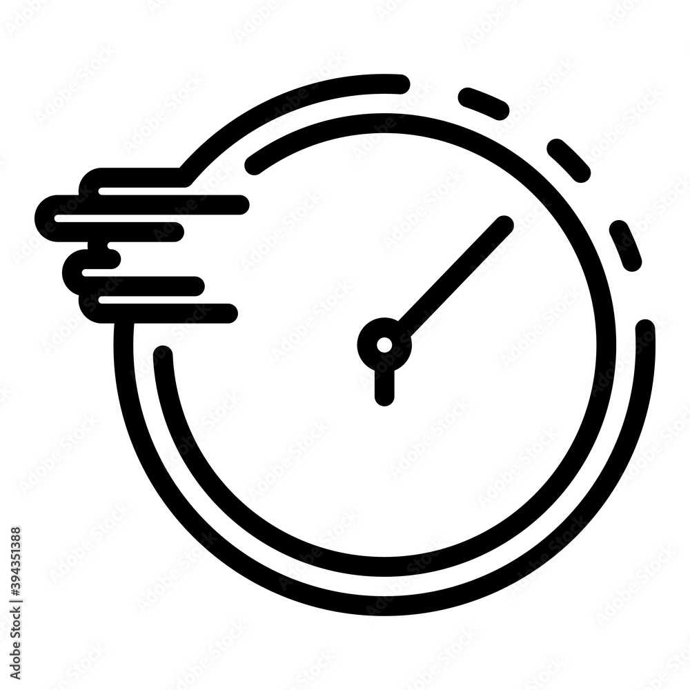 Poster upload speed internet icon. outline upload speed internet vector icon for web design isolated on whi