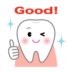 歯のキャラクター（Good）