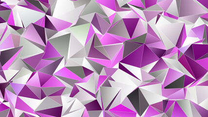 3d Triangles, abstract  background. Design wallpaper.