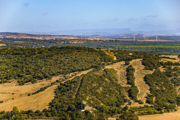 Obraz premium View from Vejer de la Frontera, Cadiz, Andalusia, Spain