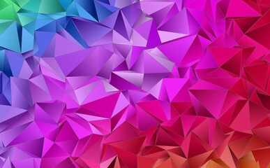 3d Triangles, abstract  background. Design wallpaper.