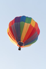 Fototapeta premium hot air balloon in flight