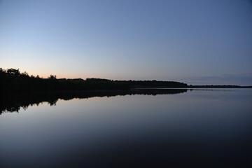 Bederkesaer See, abends