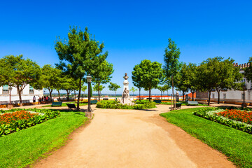 Fototapeta premium Jardim Diana public garden in Evora