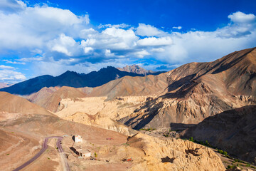 Moonland near Lamayuru village in Ladakh