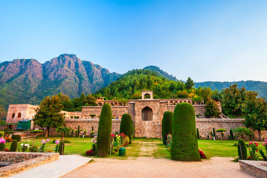 Pari Mahal palace garden in Srinagar