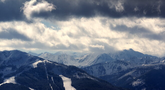 Dachstein Glacier is a glacier[1] located above the town of Ramsau am Dachstein in Austria. Snow is at the top of the glacier throughout the year. This mountain is located south of Salzburg. 