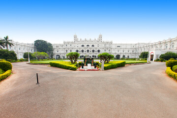 Fototapeta na wymiar Jai Vilas Mahal Palace .in Gwalior