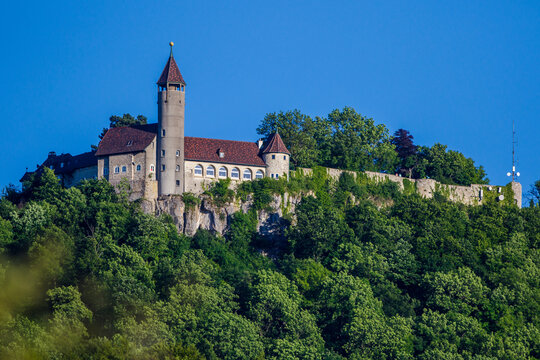 Burg Teck, Kirchheim/Teck, Baden-W&uuml;rttemberg, Deutschland