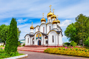 Fototapeta na wymiar Nikolsky Monastery in Pereslavl Zalessky, Russia