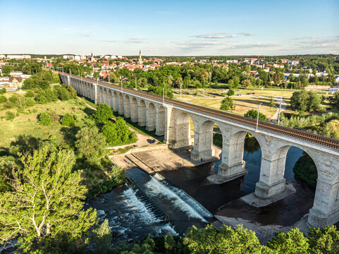Viaduct bridge in Bolesłąwiec