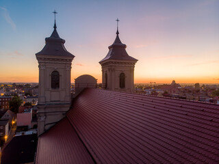 Church at sunset © Jacek