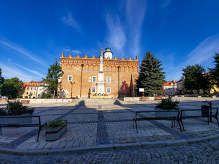 The market square in Sandomierz