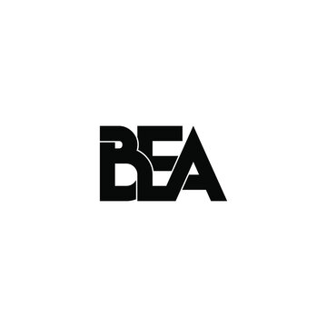 bea letter original monogram logo design