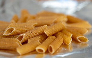 Wholemeal pasta in bulk