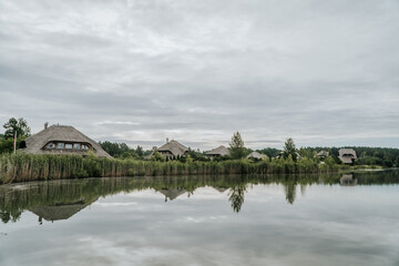 Obraz premium house on the lake