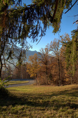 Wunderschöne Herbststimmung in Triesenberg in Liechtenstein 18.11.2020