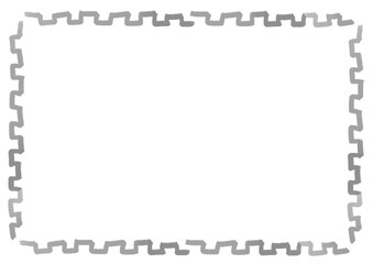 シンプルな四角いフレーム　枠
