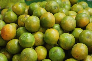 A lot of orange total division to sell in the markets.