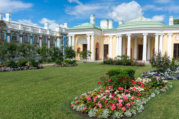 Pushkin. Agate rooms and a cold bath near the Catherine Palace in Tsarskoye Selo
