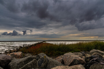Wattenmeer bei Sylt.