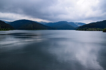 Bolboci Lake , Transbucegi road , Romania 