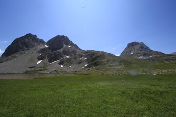 Fototapeta premium Montagne Valloire