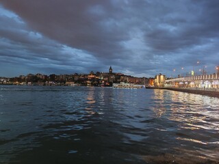 Fototapeta premium istanbul city at night