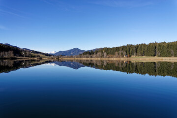 lake in the mountains