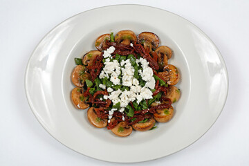 Grilled Mushrooms Salad