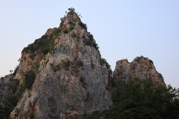 Mountains in Khao Ngu National Park