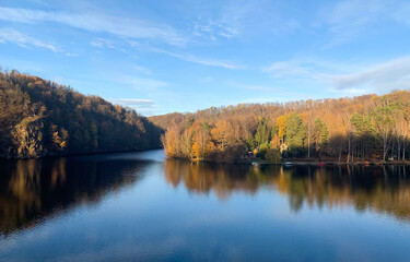 lake in autumn