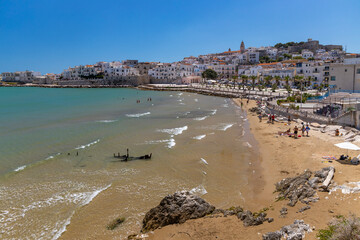 Old city Vieste, Apulia region, Italy