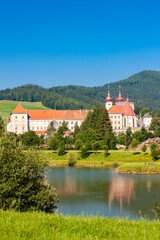 Fototapeta na wymiar St. Lambrecht's Abbey in Styria, Austria