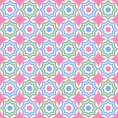 Seamless geometric abstract patterns. Vector illustration. Element, design.