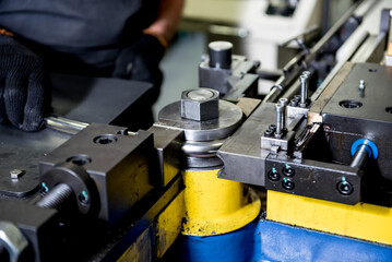Roll bending industry machine make pipe formation