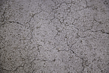 Broken street floor
