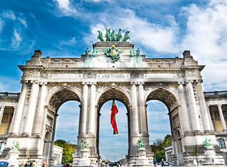 Fototapeta na wymiar Arch in Belgium 