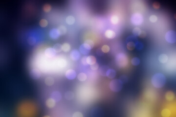 Bokeh lights effect background