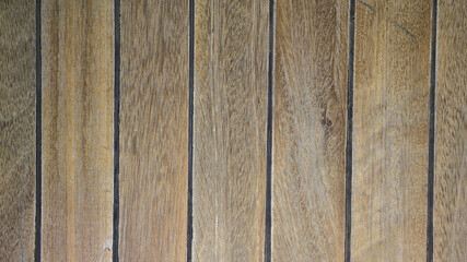 fondo de madera de teca con juntas en poliuretano de la cubierta de un velero