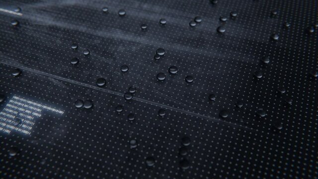 click & collect bleu pluie