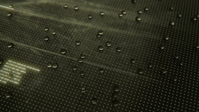 cliquez et emportez jaune pluie