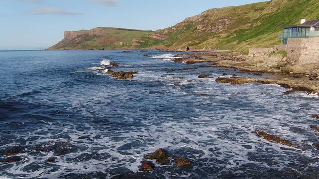 Fair Head Atlantic Ocean Co Antrim Coastline Northern Ireland