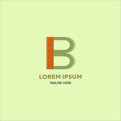 Creative Design Letter B Company Logo Vector Design
