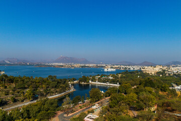 Various views of the City 
palace, Udaipur